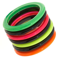 Neon Stacker Rings