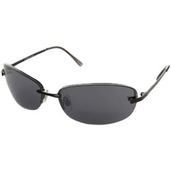 Rimless Oval Sunglasses