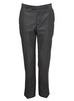 Silver Grey Herringbone Tonic Trousers