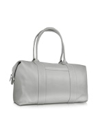 Pebbled Calf Leather Weekender Travel Bag