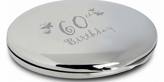 Engraved Mirror Compact