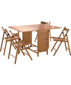 Rectangular Dining Table and 4 Chairs