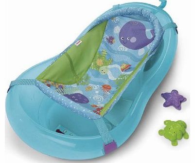 Fisher-Price Ocean Wonders Aquarium Bath Center Baby, NewBorn, Children, Kid, Infant