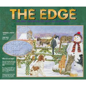 Snowman and Friends 1000 Piece Jigsaw Puzzle