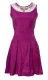 Fashion Union - Bright Pink 12 Indie Dress