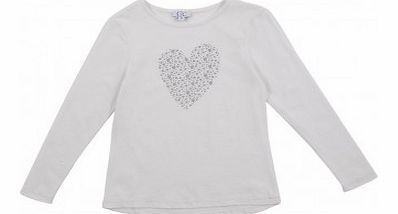 Love t-shirt White `2 years,4 years,6 years,10