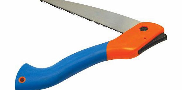 Cablefinder 240mm Tri-cut Folding Pruning Hand Wood Saw - Handsaw Gardening amp; Trees