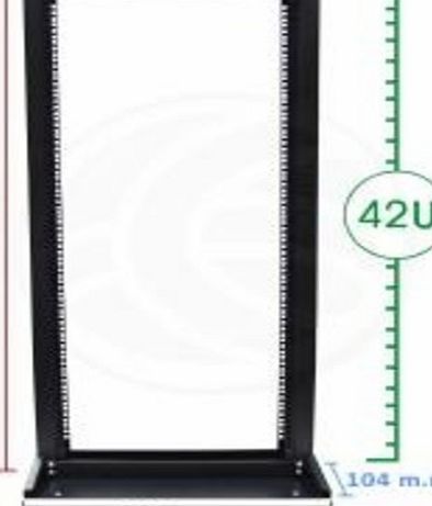 CABLEMATIC Rack of 19 open 42U Low Cost RackMatic