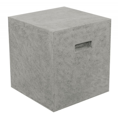 Grandelight Lightweight Grey Terrazzo Stool