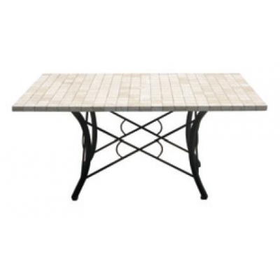 Rectangular Natural Mosaic Table (140cm x 80cm)