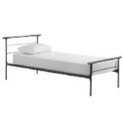 Double Metal Bed Frame, Black & Comfyrest