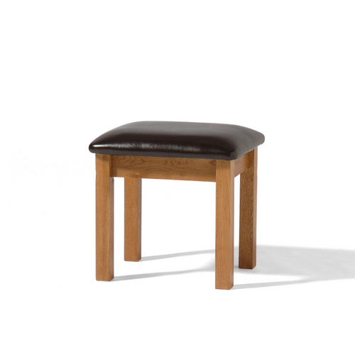 Calgary Rustic Oak Dressing Table Stool 808.406