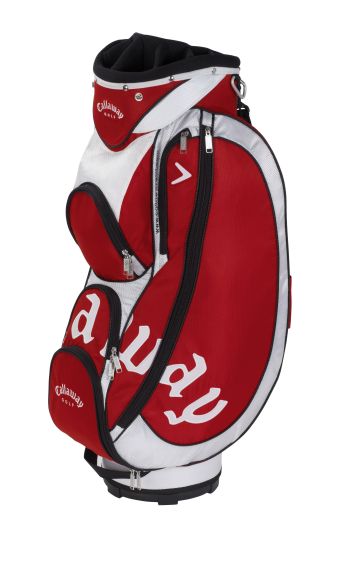 STRIKE CART WOMENS TROLLEY GOLF BAG Red/White