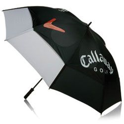 TOUR AUTHENTIC 68 INCH GOLF UMBRELLA Black/White