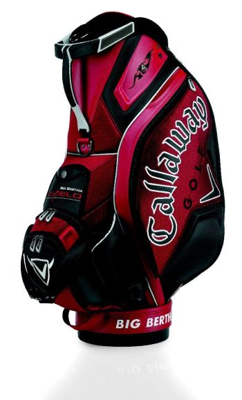 TOUR BIG BERTHA DIABLO 10.5 INCH STAFF GOLF BAG Red/Black