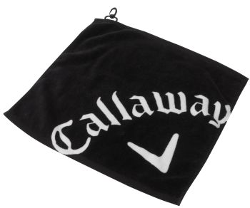 WEDGE GOLF TOWEL Black