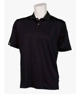 X-SERIES 2 BUTTON S/S POLO GOLF SHIRT Black / Large