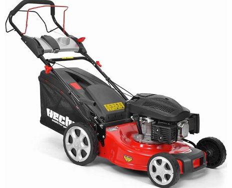 Petrol Mower - Self Propelled with 4 Stroke Engine - 46cm Cutting Width with Mulch Kit