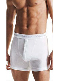 CK Basics Button Front Boxer Brief