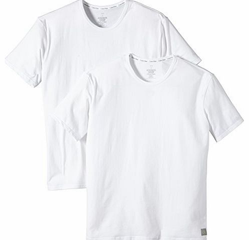 Crew Necks 2-Pack L, white