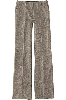 Gino lightweight tweed stright leg pants