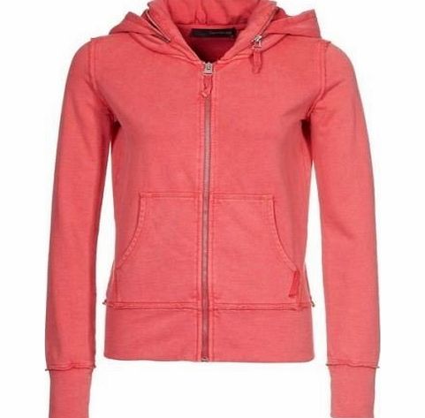 Calvin Klein Jeans CK Calvin Klein PINK SMALL Ladies Designer Fitted Zip-up Hoodie/Hoody Top Jacket