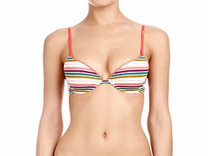 Multi-colour underwired T-shirt bra