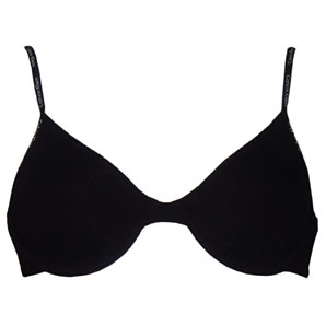 Calvin Klein Signature Underwired Bra- Black- 34C