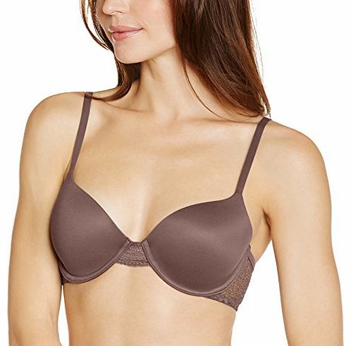 Underwear Womens T-Shirt Plain or unicolor Everyday Bra - Grey - Gris (Smoke) - 36A