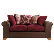 large sofa, aubergine