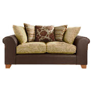 large sofa, chocolate