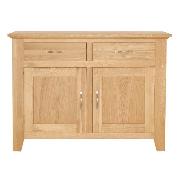 cambridge Oak Sideboard With 2 Doors and 2 Drawers