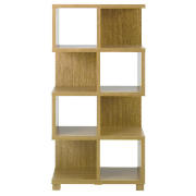 Camden tall bookcase, oak effect