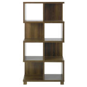 Camden tall bookcase, walnut effect