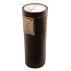 Candles Naturally Bamboo Dark Brown Vanilla Candle 250mm height