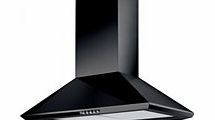 CCT685N 60cm Chimney Hood in Black