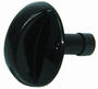 Control knob assembly black