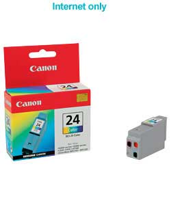 BCI-24C Colour Ink Cartridge Twinpack