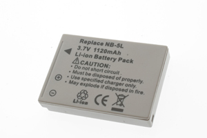 Canon Compatible Digital Camera Battery - NB-5L - PL56G-635 (DB50)