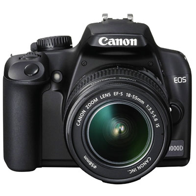 EOS 1000D Digital SLR with 18-55mm IS Lens