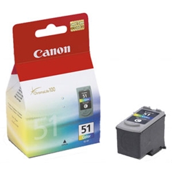 Canon Inkjet Cartridge CL-51 Colour Ref 0618B001