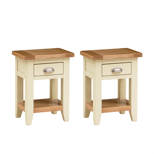 Set of 2 Small Bedside Tables