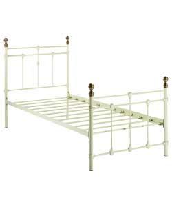 Ivory Single Bedstead - Frame Only