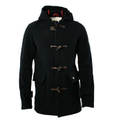 Canterbury Navy Hooded Duffle Coat (Wallace)