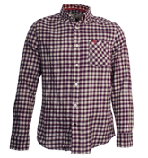 Canterbury Purple and White Check Shirt