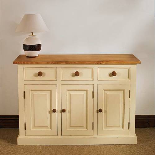 Canterbury Pine / Painted Furniture Canterbury Painted Sideboard 4`