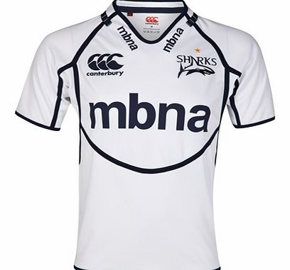 Sale Sharks Alternative Pro Shirt - White/Navy