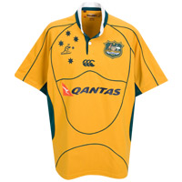 Wallabies Classic Replica Rugby Shirt.