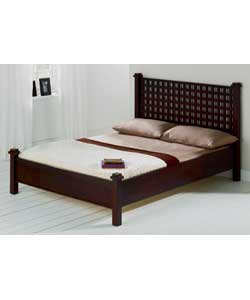 Double Bed with Firm Mattress