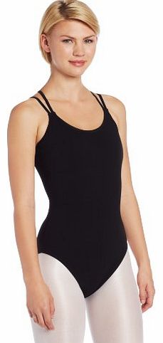 CC123 BLACK Camisole Leotard LARGE